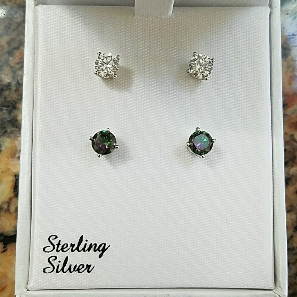Simulated Diamond Earrings